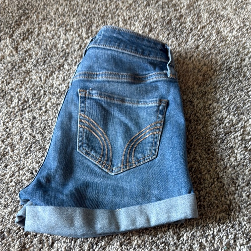 Hollister Blue Jean Shorts